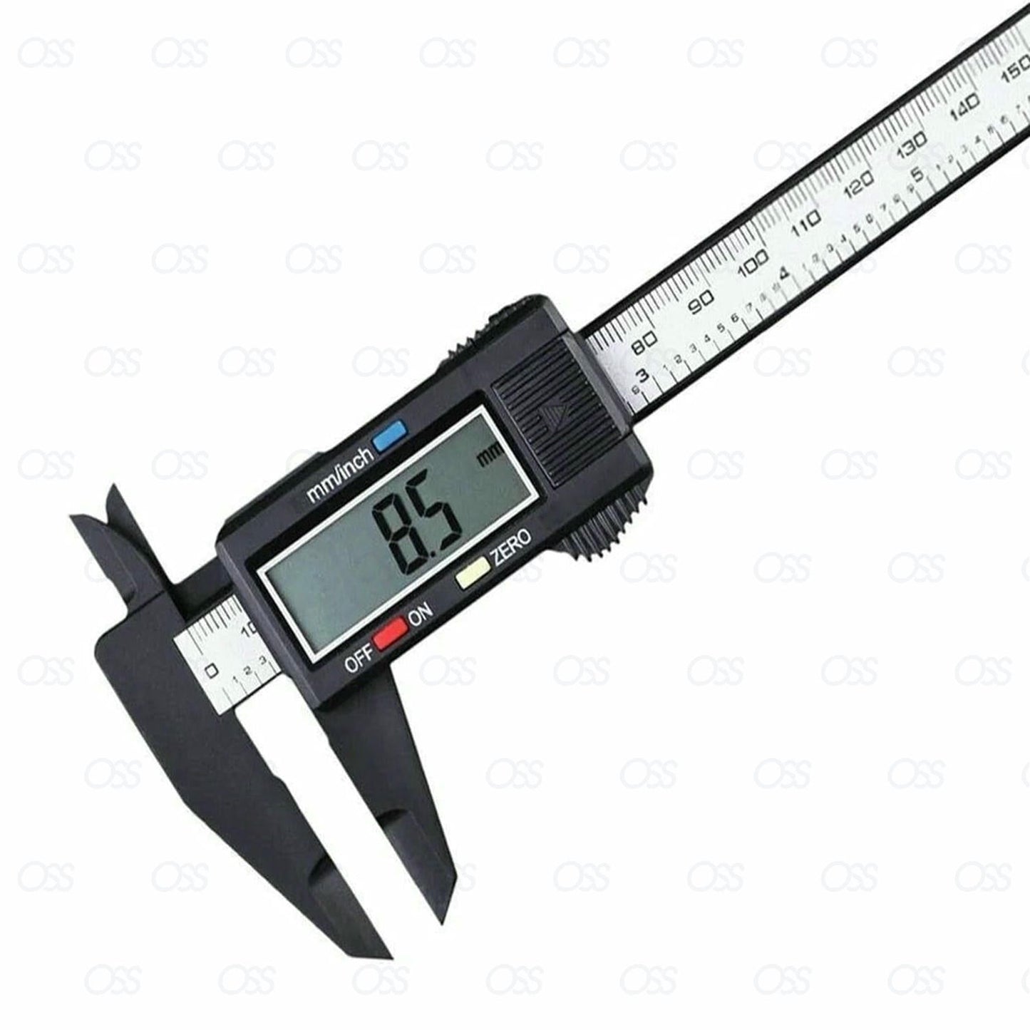 6 INCH DIGITAL VERNIER CALIPER 150MM STAINLESS STEEL MICROMETER ELECTRONIC TOOL