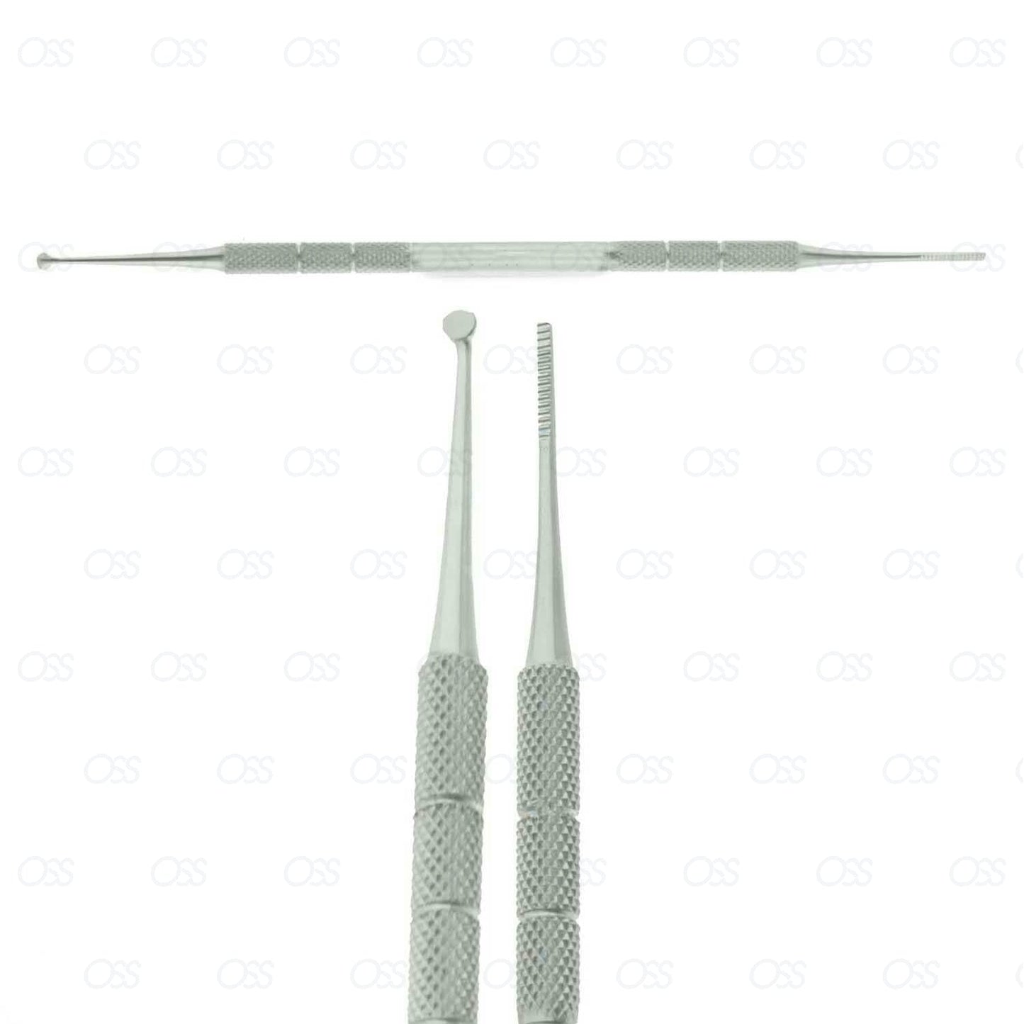 6" Professional Blacks File - Double Ended - Spoon & Medium Filed Heads CE