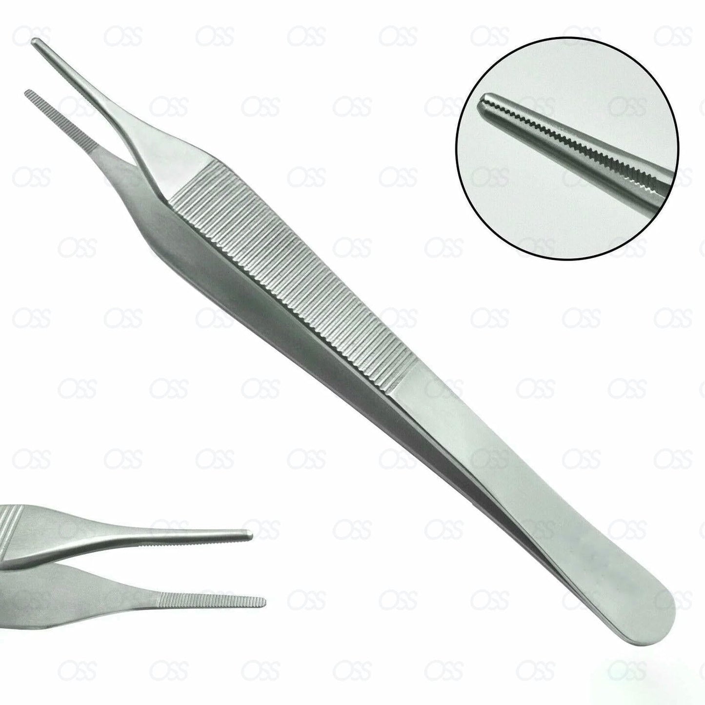 Adson Kocher Tissue Dressing Forceps Tweezers Pliers Dental Instruments 12cm CE*