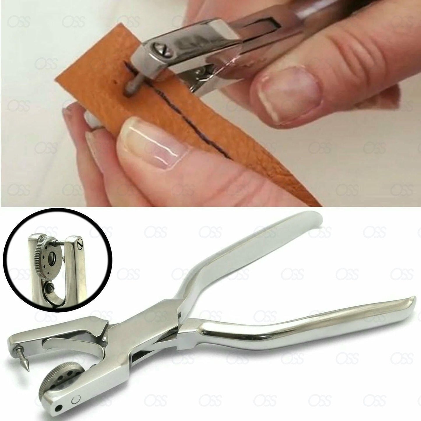 Anisworth Rubber Dam Punch Pliers German Dental Instrument