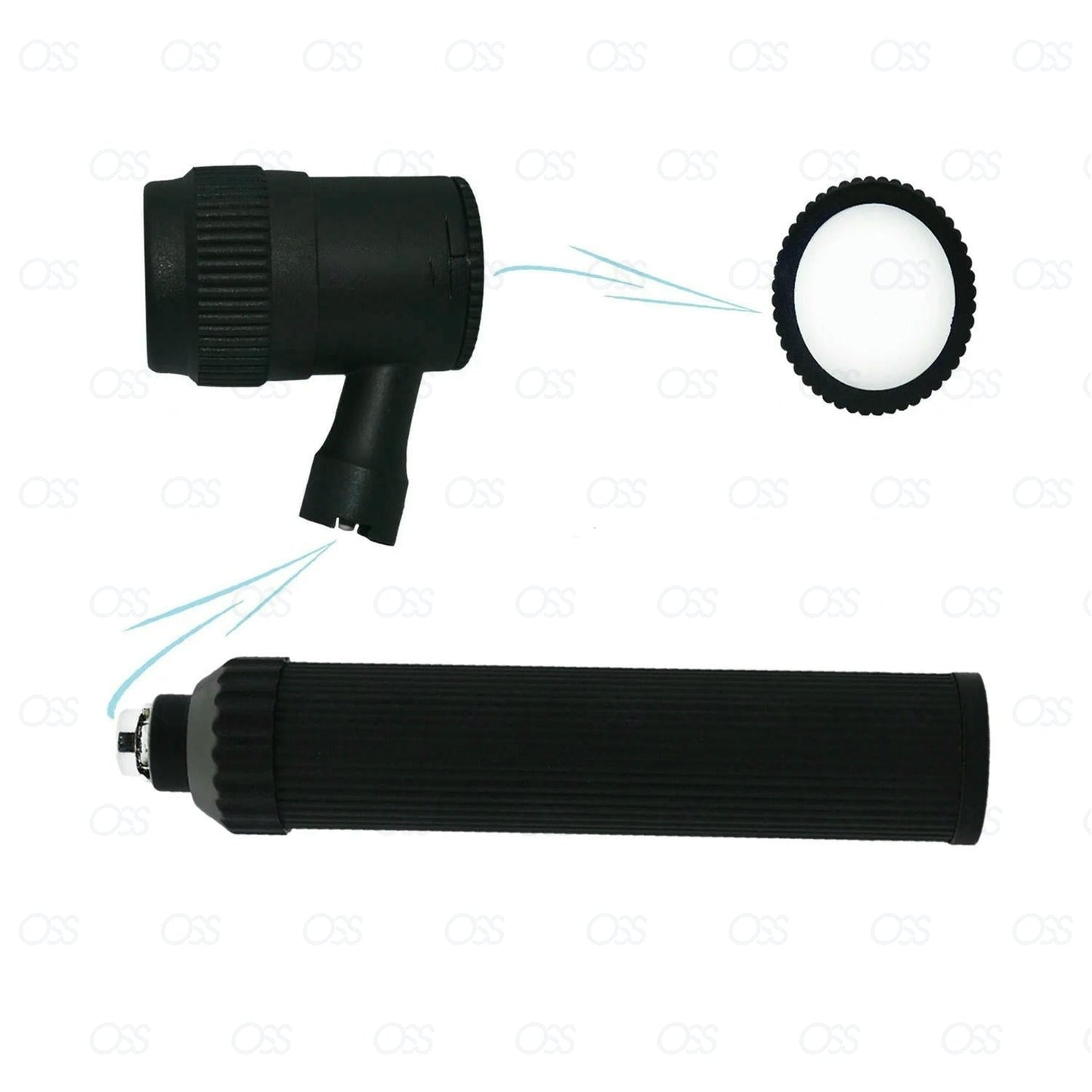 Brand New B Skine ri-derma 2.5V HL Black Dermatoscope