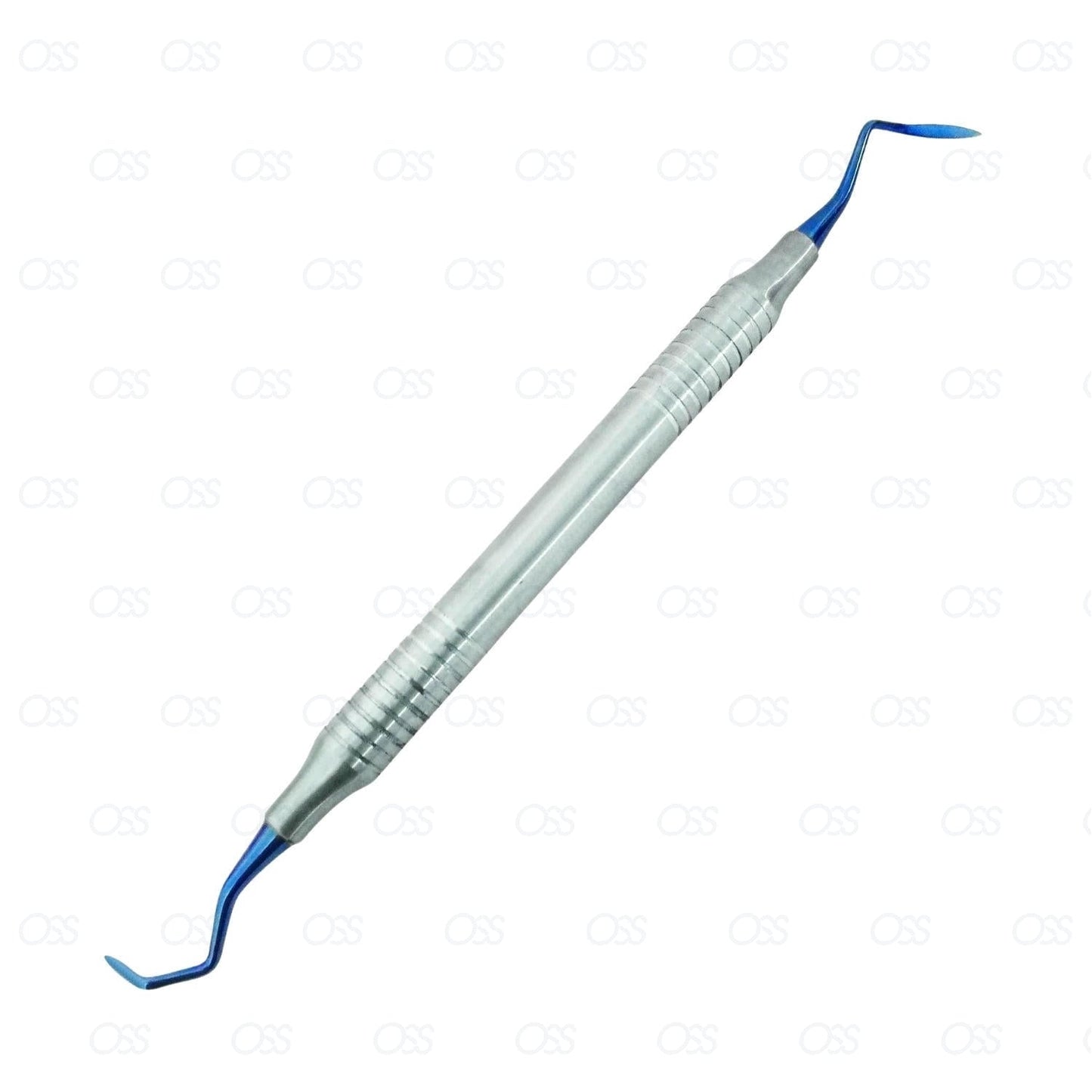 Composite Filling Instruments 5 PCS Dental Restorative Silver Blue Coated CE