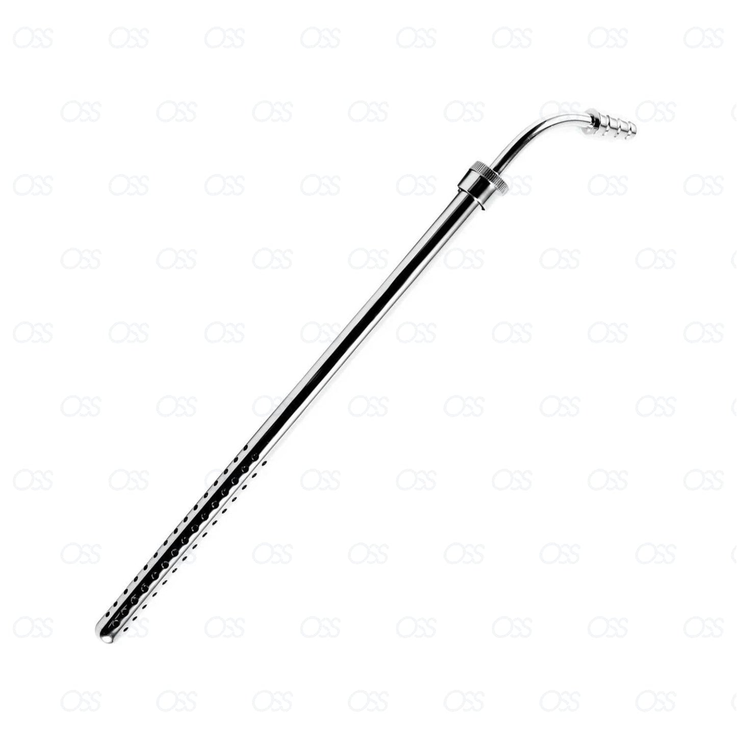 Curved Poole Suction Tube Dia 10mm Length 24cm Surgical Dental Veterinary CE