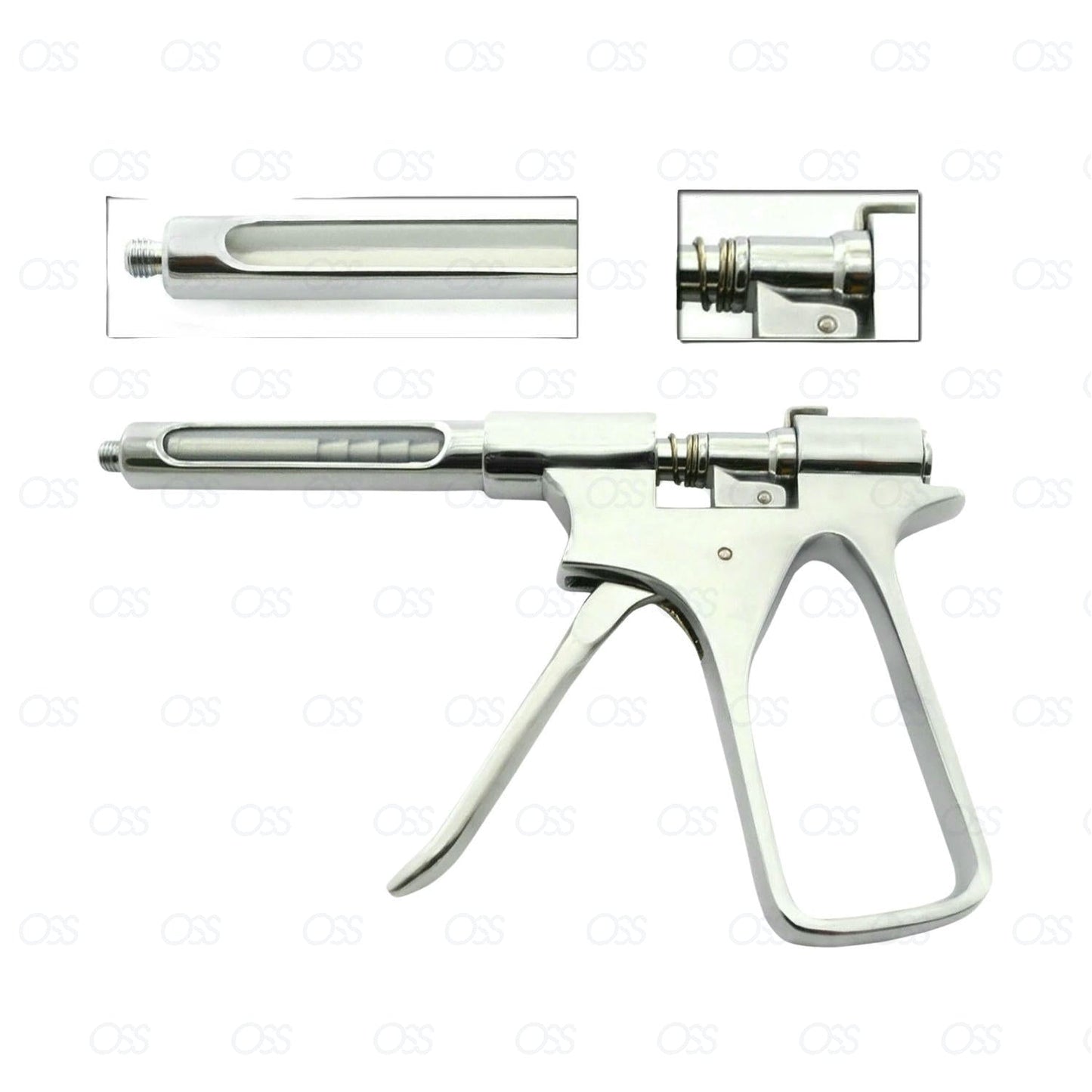 Dental Anesthetic Syringe Gun Intraligamental Tralig 1.8ml 2 Needles New