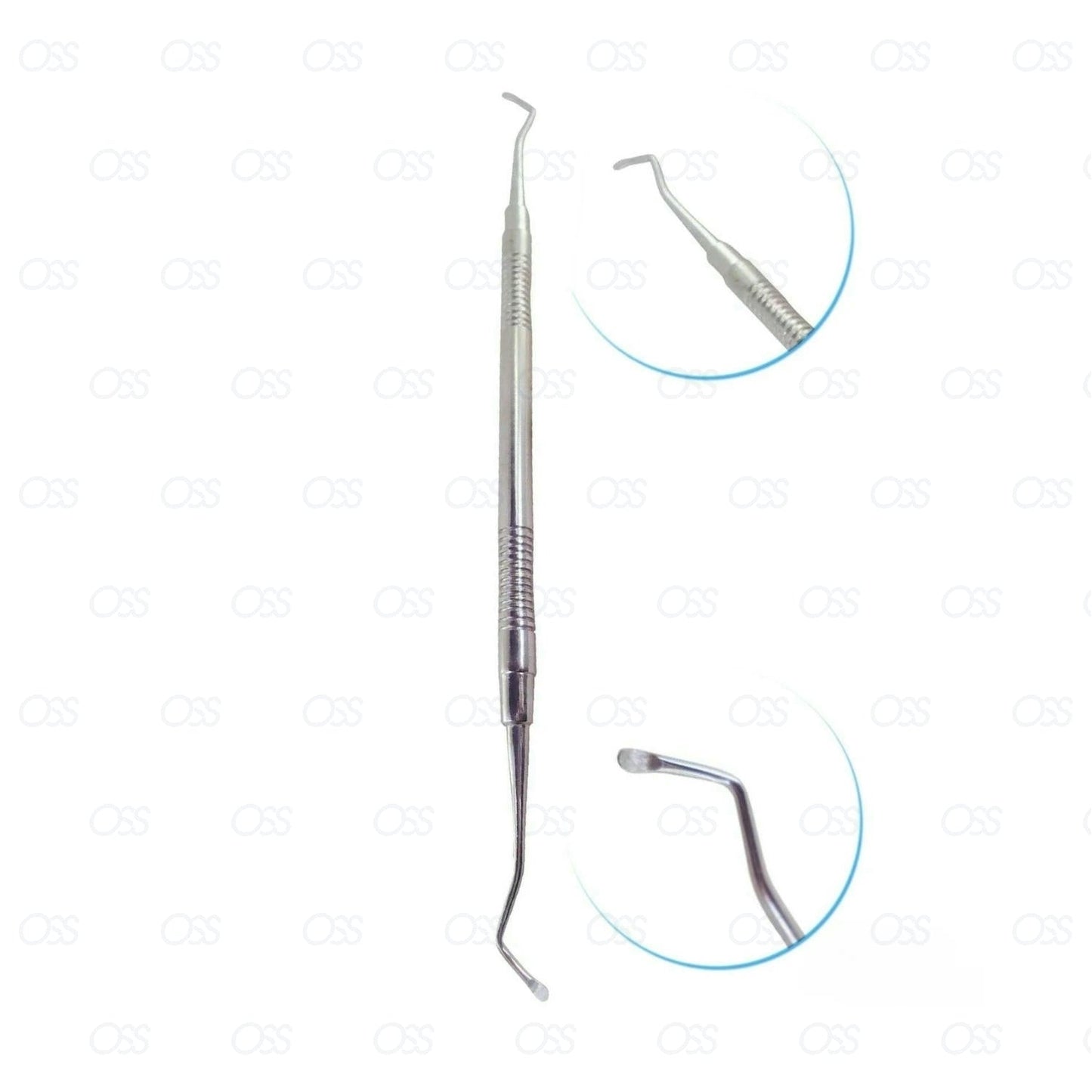 Dental Excavator 1mm Dual Edge Spoon Composite Restorative Instruments CE