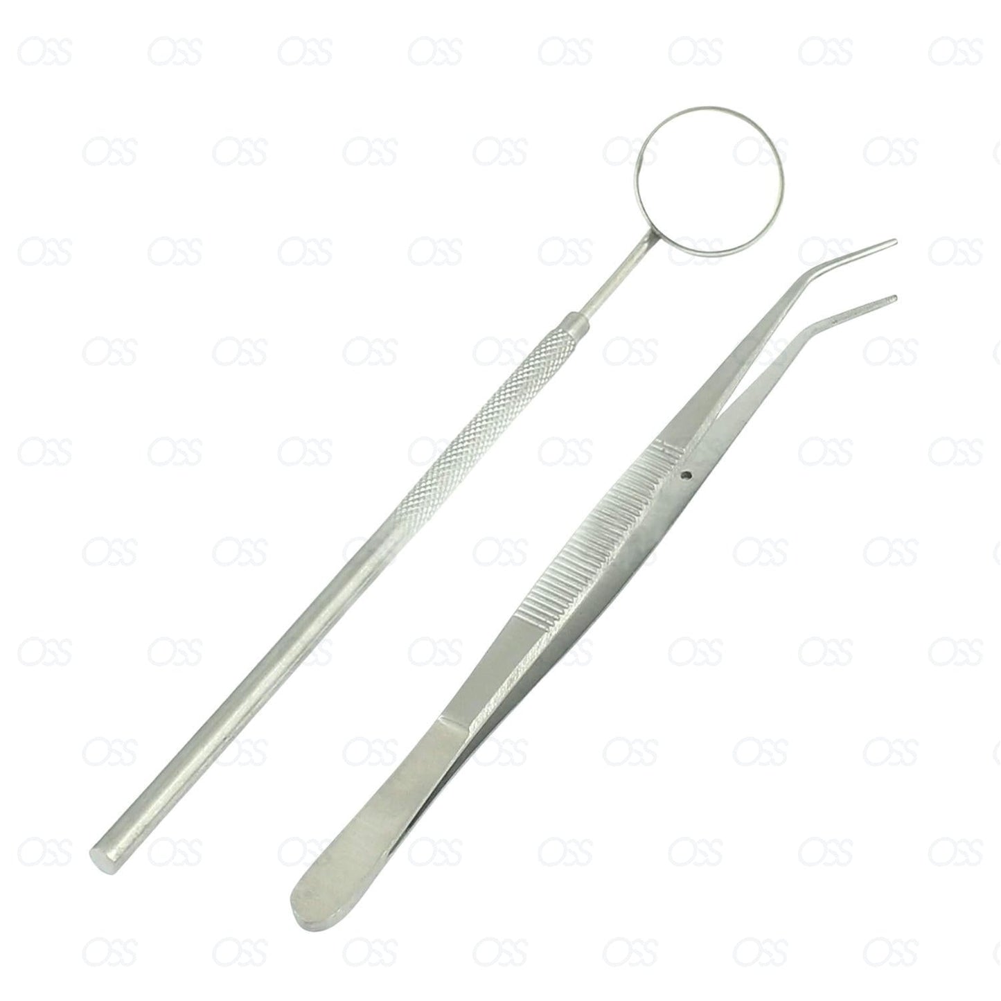 Dental Kit Tooth Pick Dissecting Tweezers Dental Mirror Tartar Plaque Remove