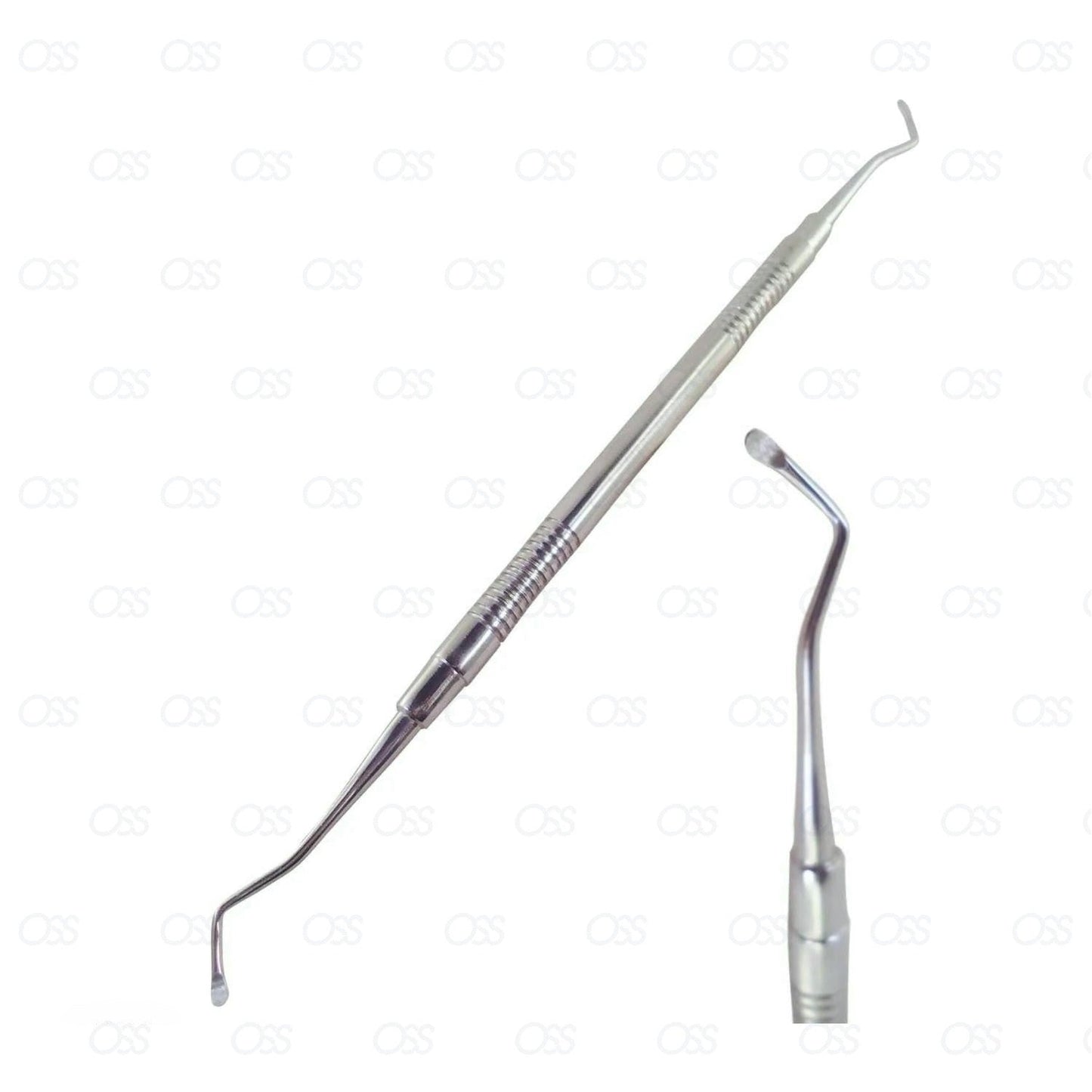 Dental Excavator 1.2mm Dual Edge Spoon Composite Restorative Instruments CE