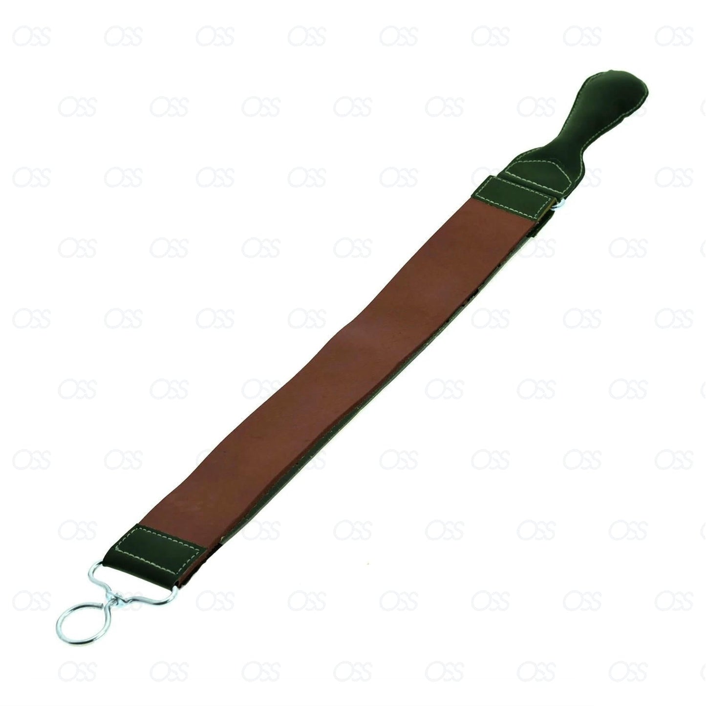 England Cow Leather Strop Cut Throat Shaving Razor Barber Sharpening Tools