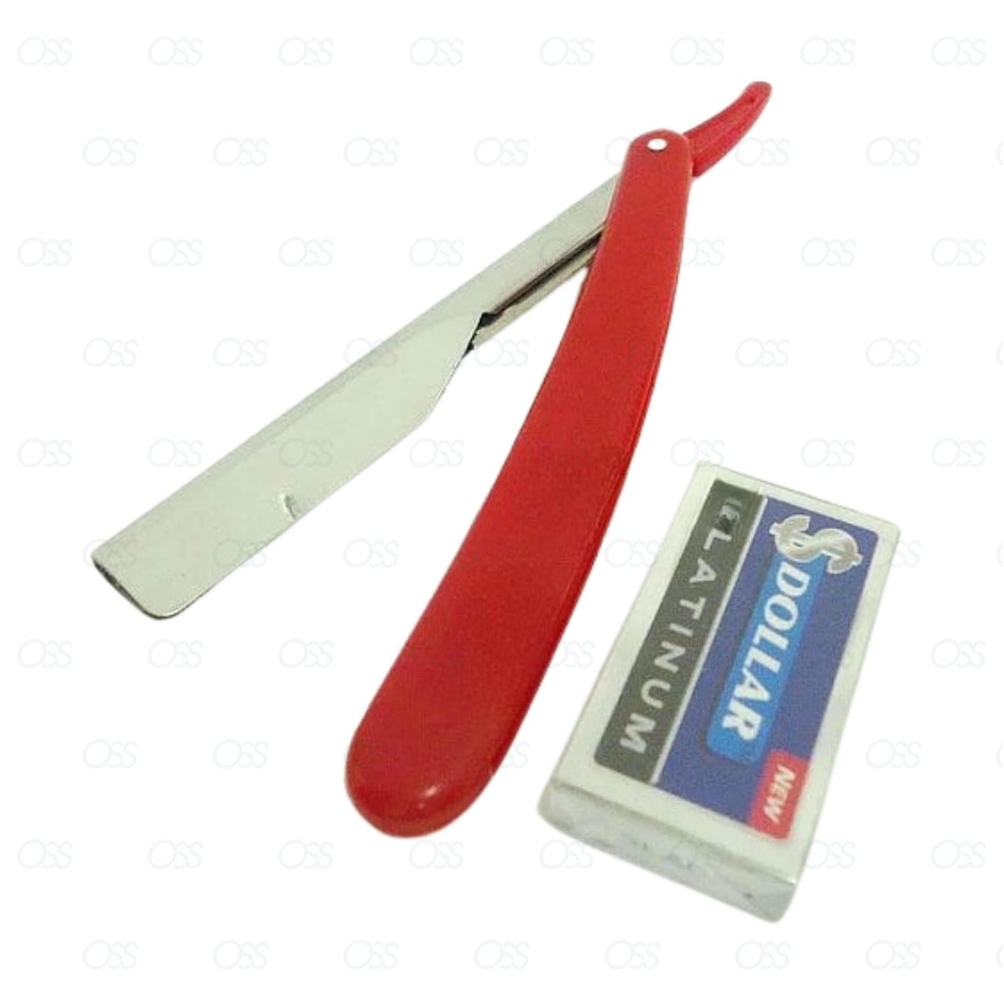 England Cut Throat Shaving Razor Straight 10 Disposable Blades Mens Razors