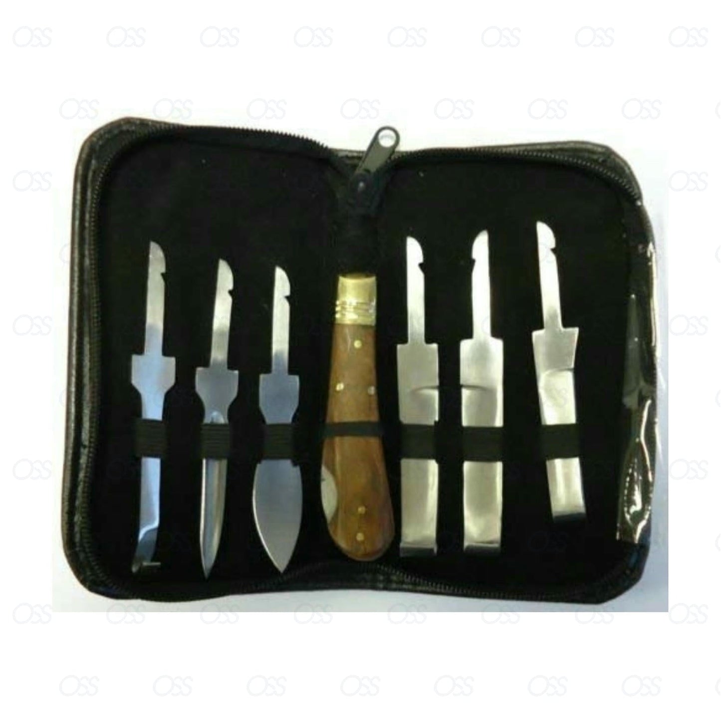 England Farrier Hoof Knives Set/KIT Equine Premium SS Ce
