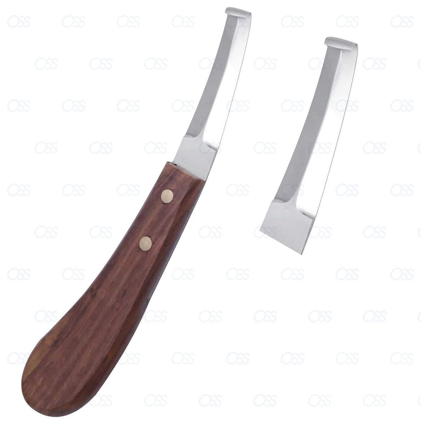 England Hoof Knife Left Double Sided Blades Farriers Tools CE