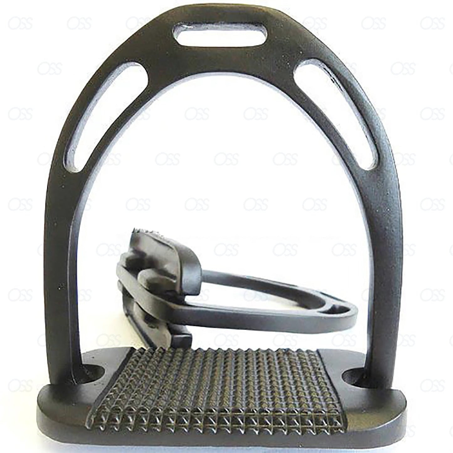 England Jinn Stirrups Steel Crystal Iron Horse Riding Equestrian Treads New