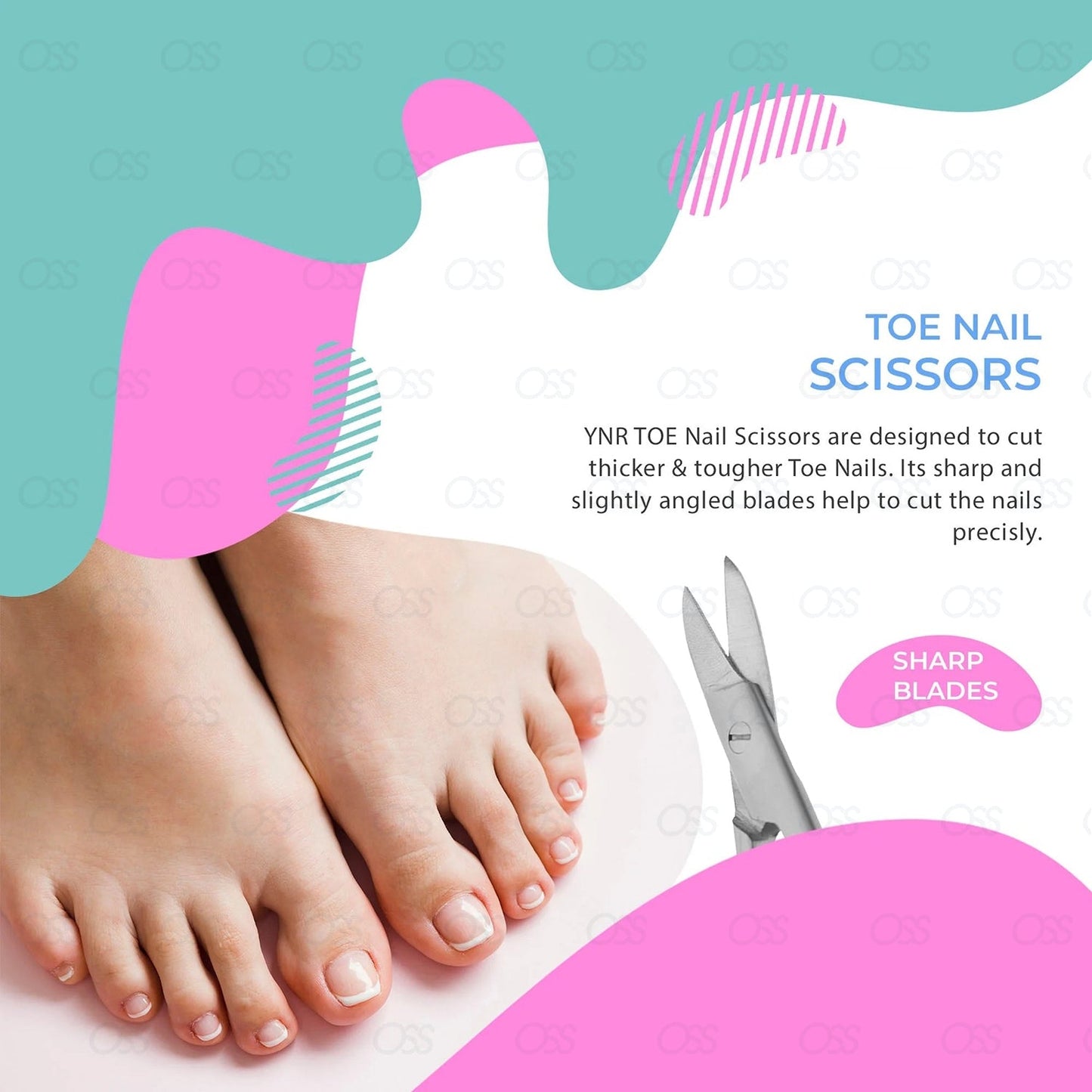 England Premier Toe Nail Scissors Clippers Podiatry Chiropody StainlessSteel