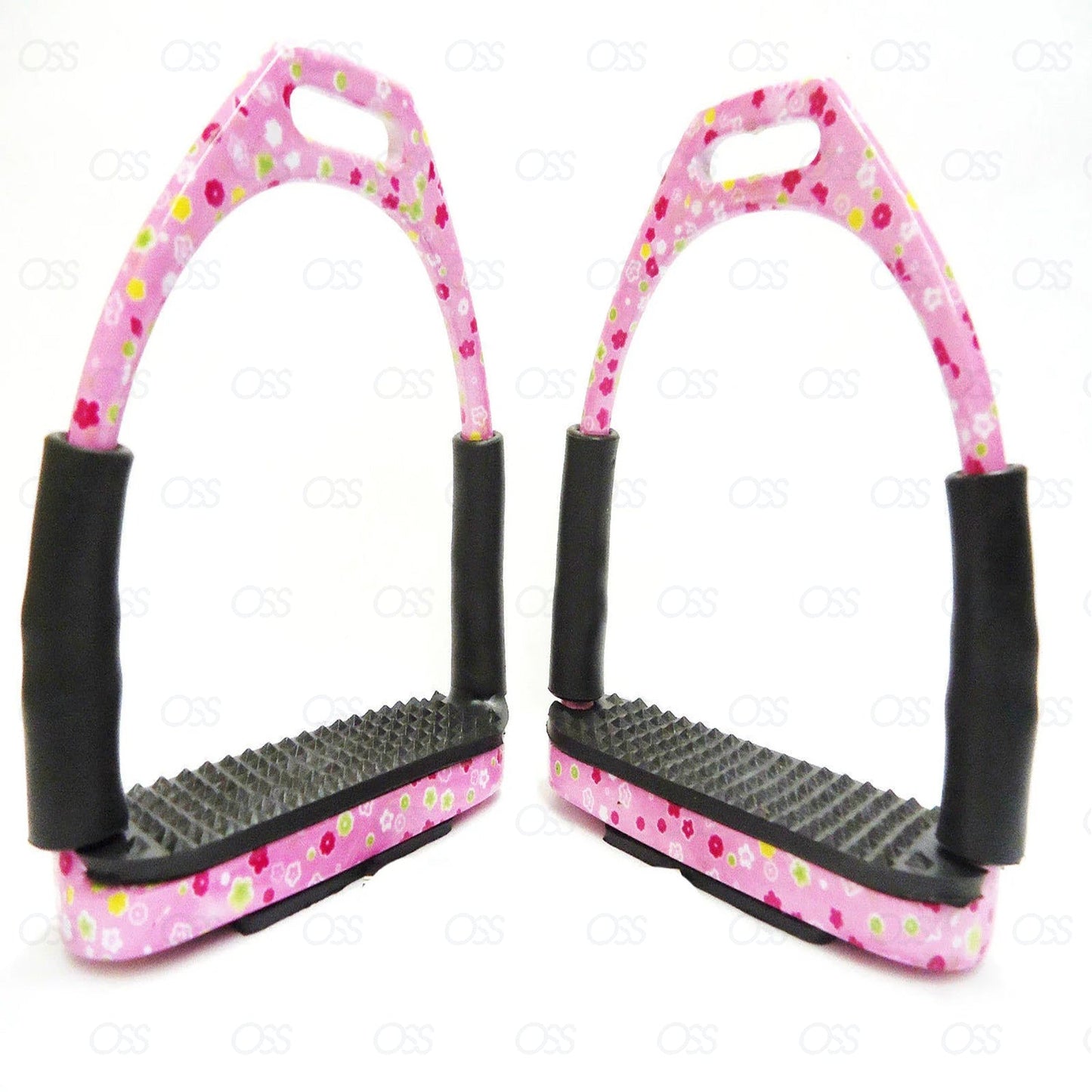 England Stirrups Iron Steel Flexible Safety Horse Riding Equestrian Treads