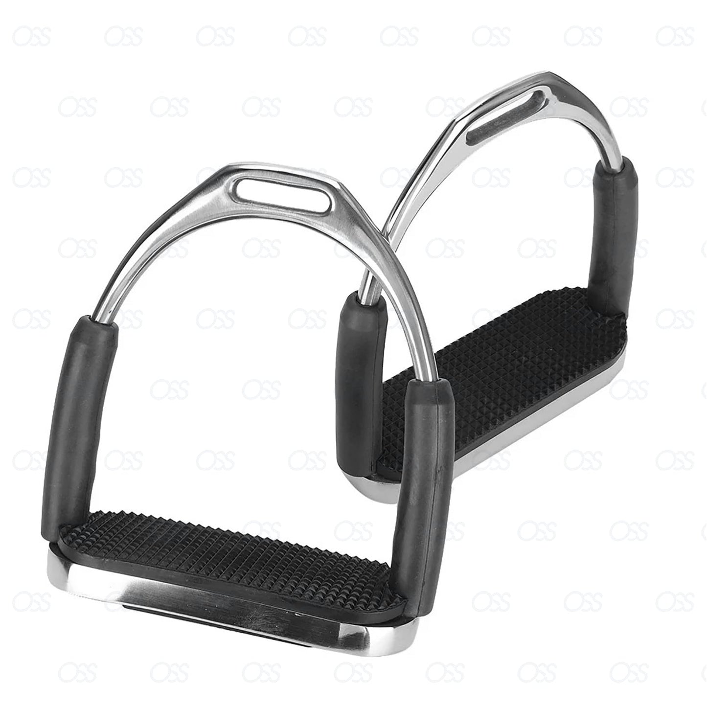 England Stirrups Iron Steel Flexible Safety Horse Riding Equestrian Treads