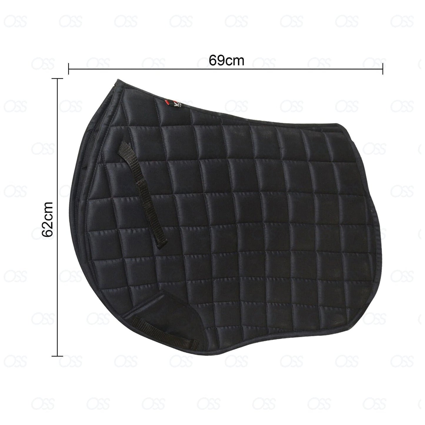 Equestrian Horse Riding Jumping Saddle Pads / Horse Numnah Cloth Saddlecloth Pad