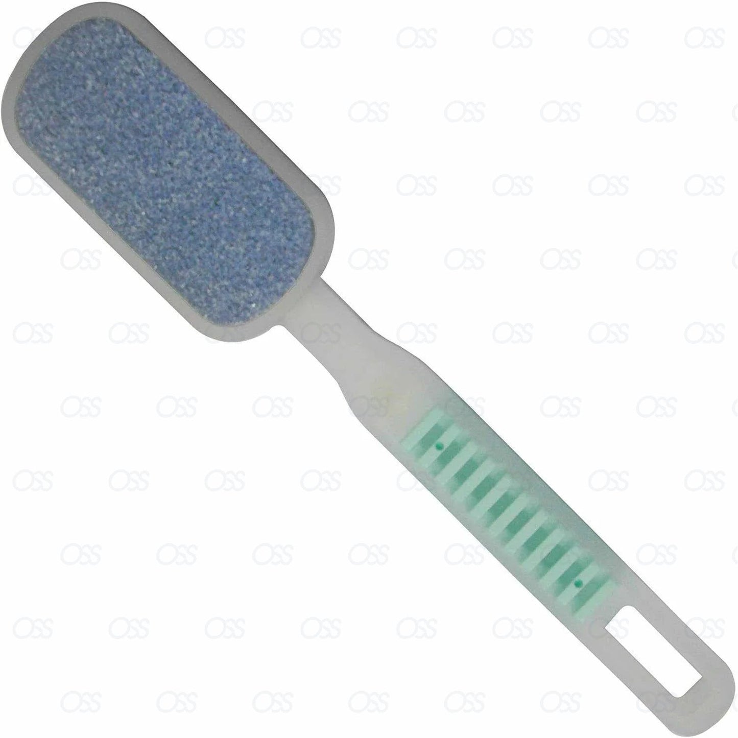 Erlinda Solingen Proped Ceramic Double Side FOOT RASP Hard Dead Skin File Feet Scrubber Pedicure Germany - White