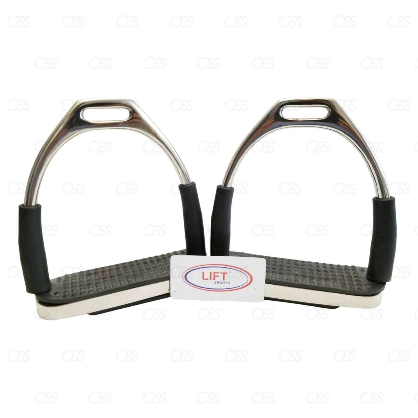 Flexi Safety Stirrups Horse Riding Bendy Irons Stainless Steel