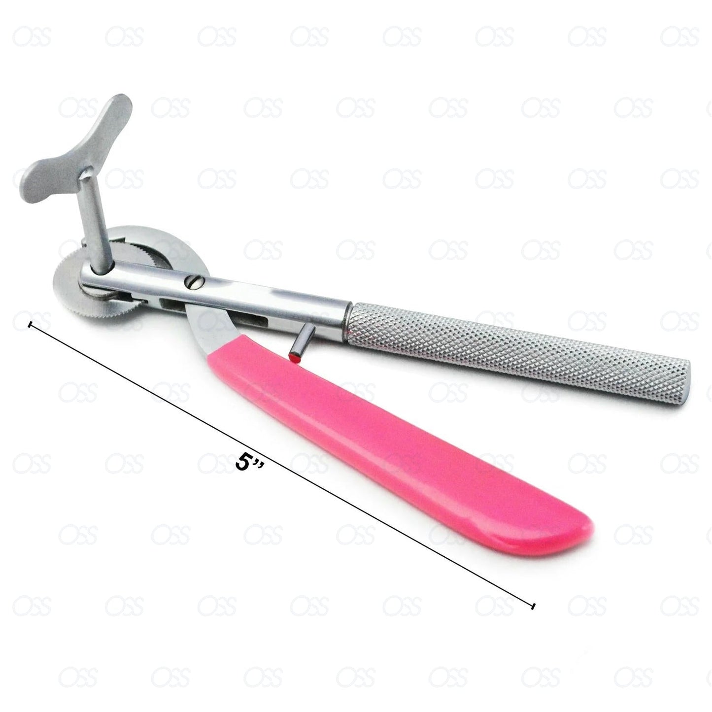 Finger Ring Cutter Pink Handle Metal Emergency EMT First Aid Jewellery Tools