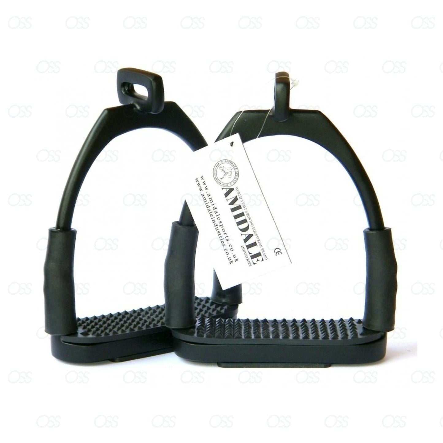 Flexi Safety Stirrups Horse Riding Bendy Irons For Equestrian Saddles Tack