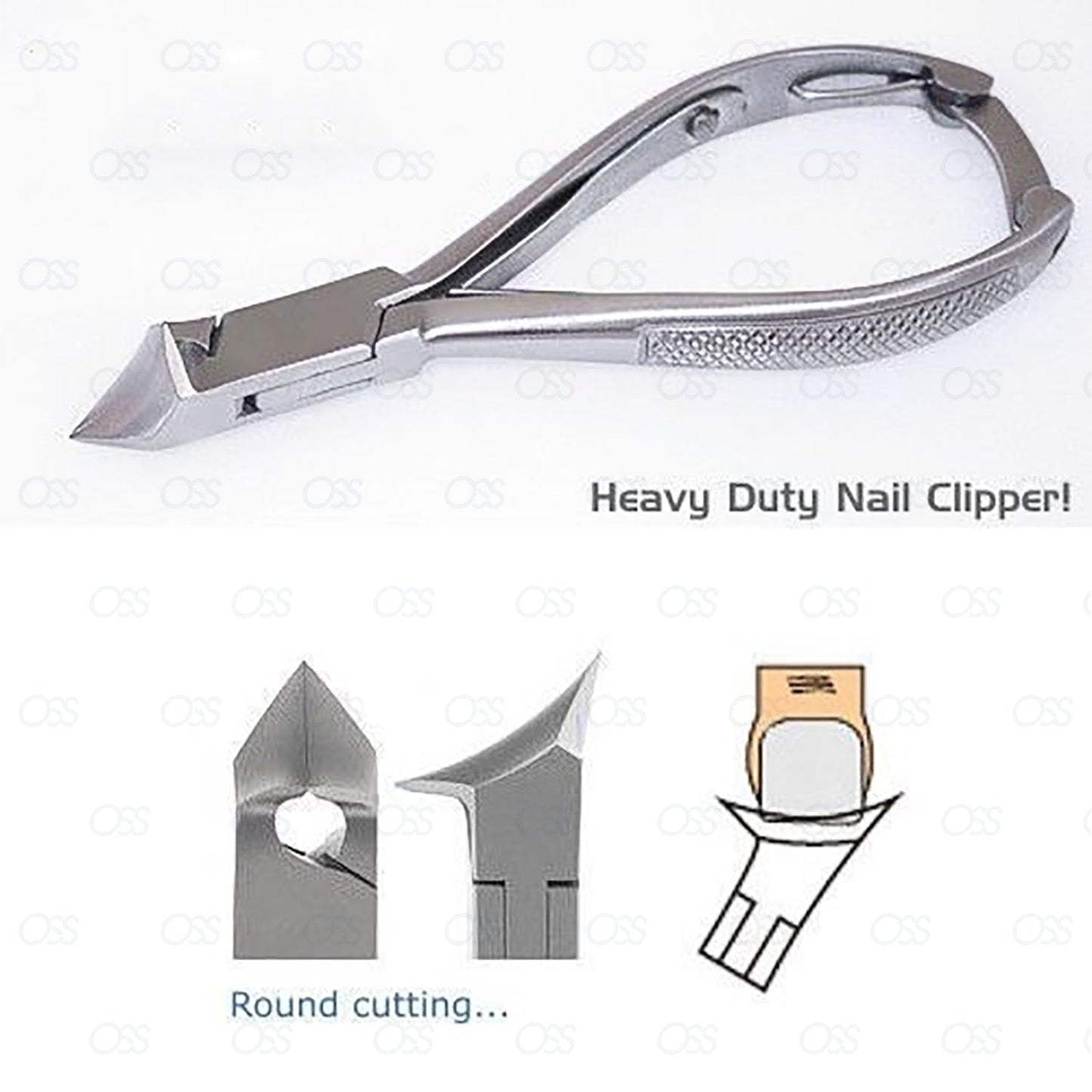HEAVY DUTY PROFESSIONAL TOE NAIL CUTTER/CLIPPERS CE