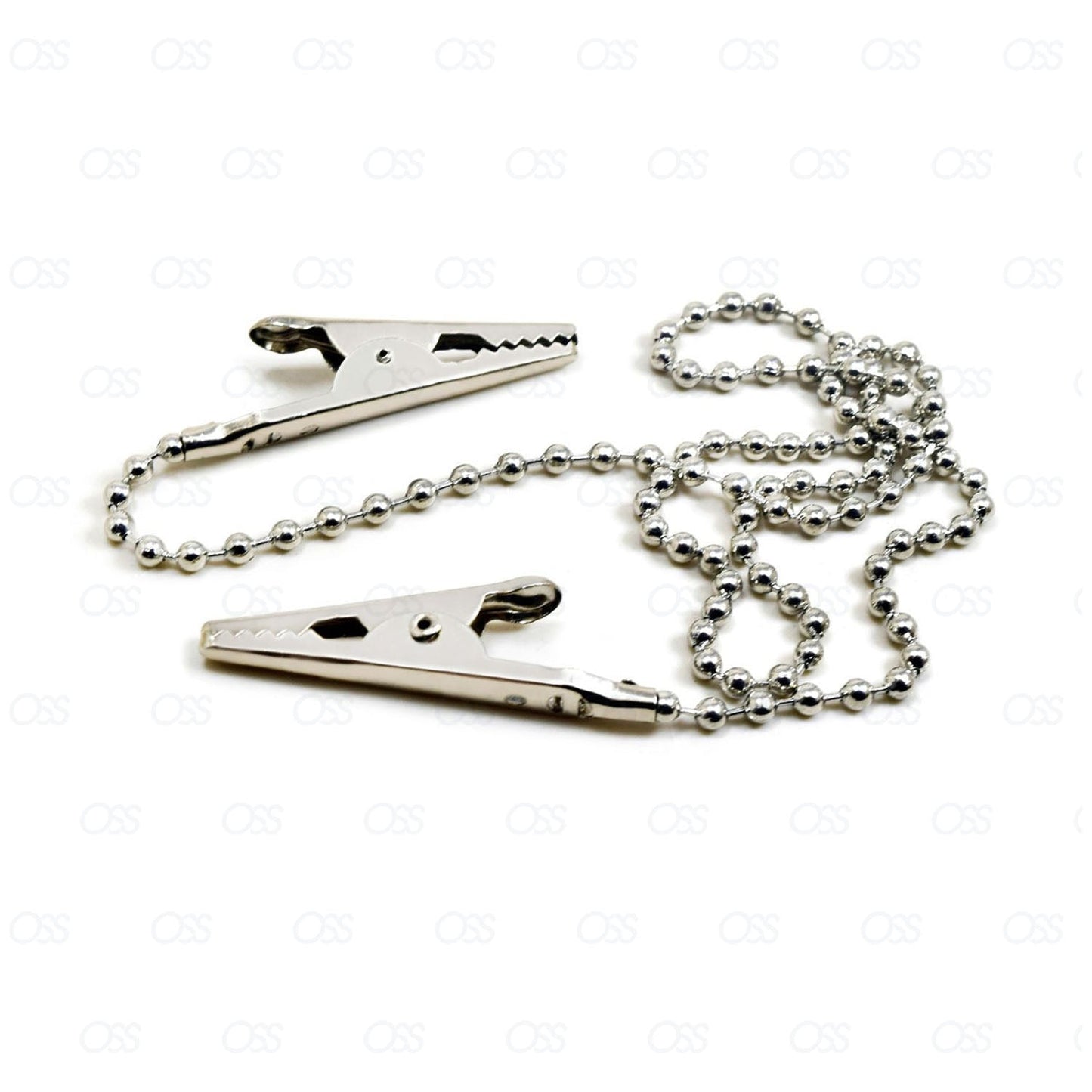 NAME BADGE HOLDER BIB NAPKIN HOLDER SILVER SET MEDICAL DENTAL INSTRUMENTS