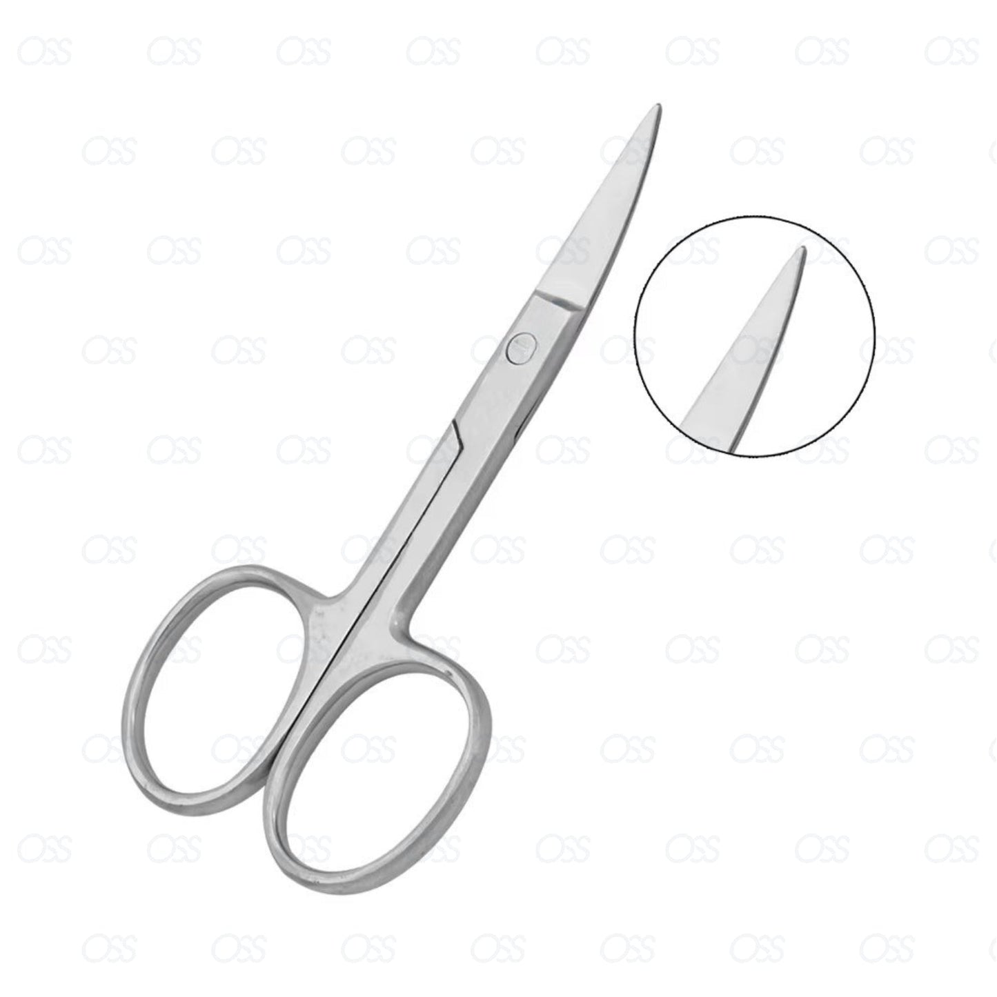 Nail Scissors Fingers Toes Professional Manicure Nail Works Stainless Steel