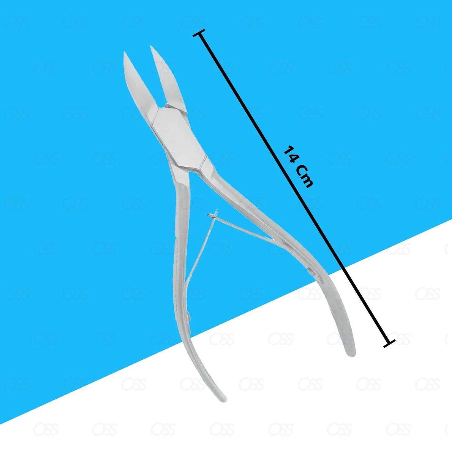 Nail Toenail Clippers for Thick Ingrown Nails Nippers Cuticle Remover Scissors Cutters Heavy Duty Stainless Steel