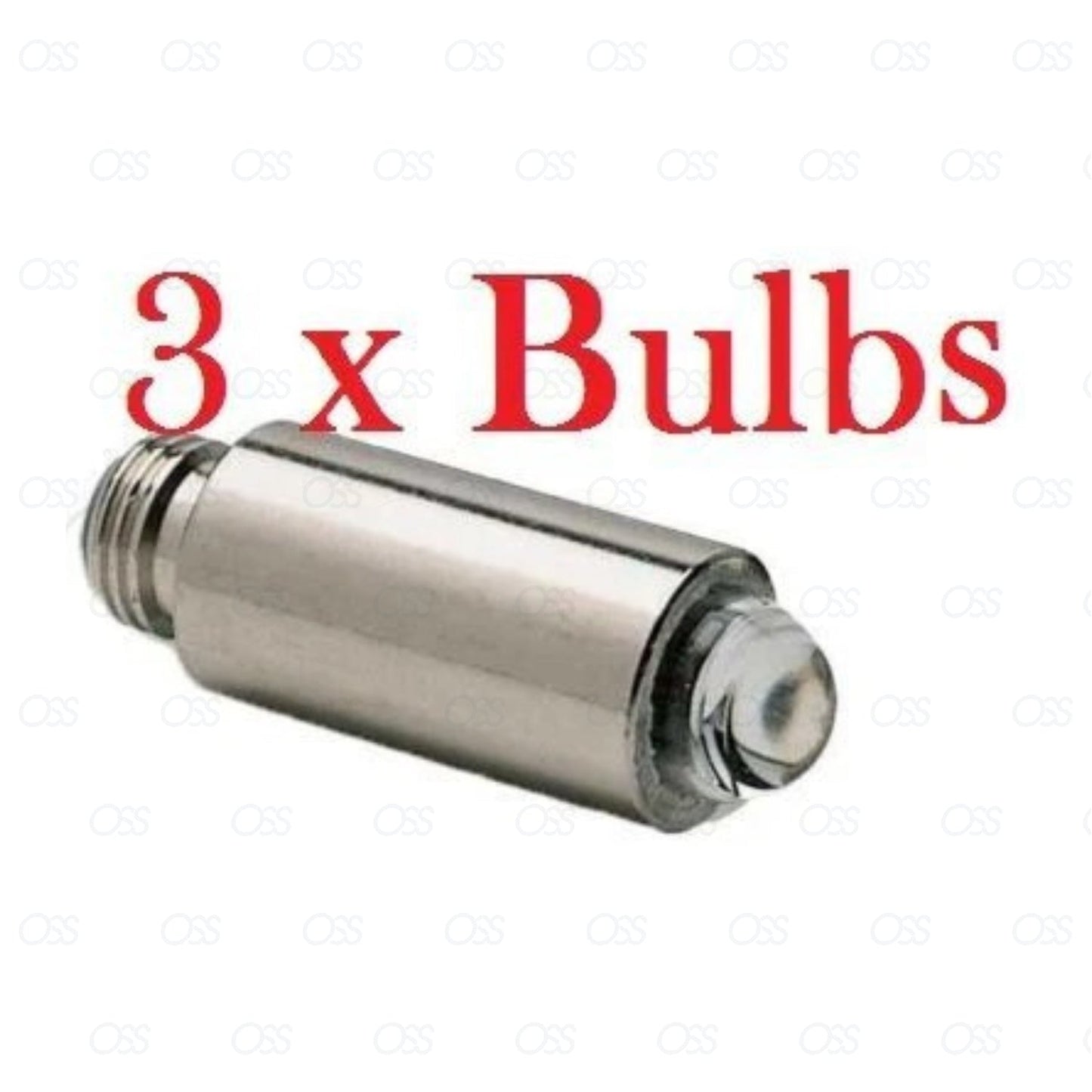 Otoscope Led Bulbs Set of 3 Mini Fiber Optic Diagnostic Medical Equipment