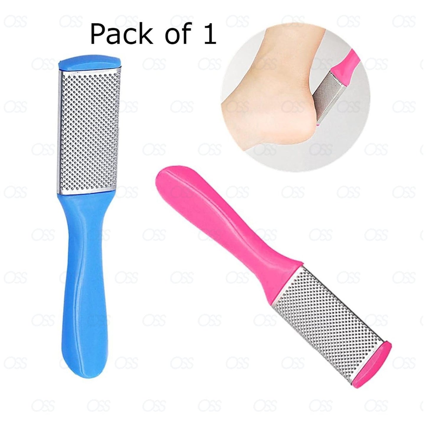 Pedicure Foot Rasp Dual File Scrubber Hard Dead Rough Skin Callus Remover Set