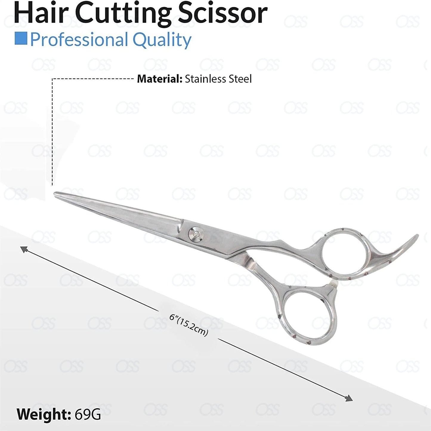 Professional Great British Hairdressing Scissors Barber Salon Hair Cutting Shears Razor Sharp 6 Inches