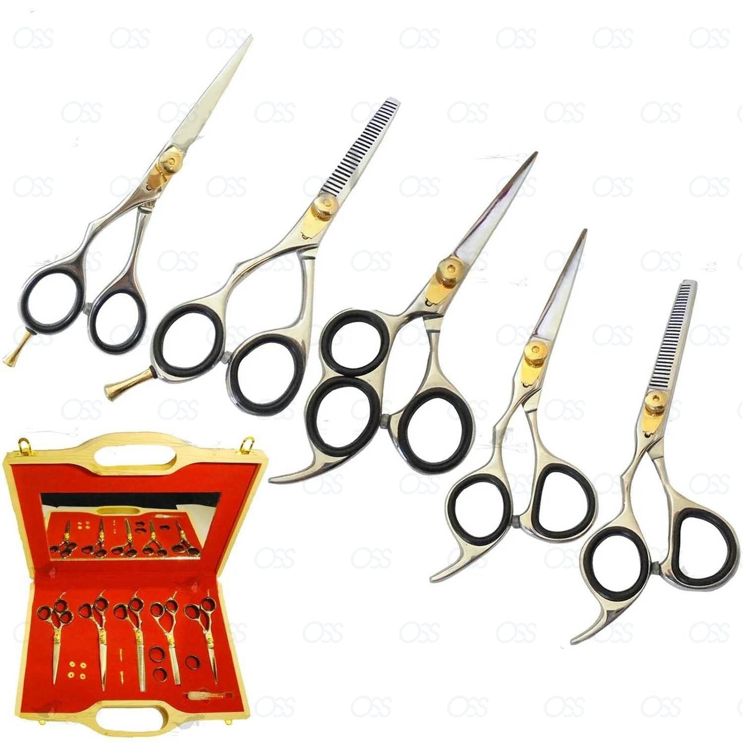 Professional Hairdressing Scissors Barber Set Lefty Left Hand - 01612119828