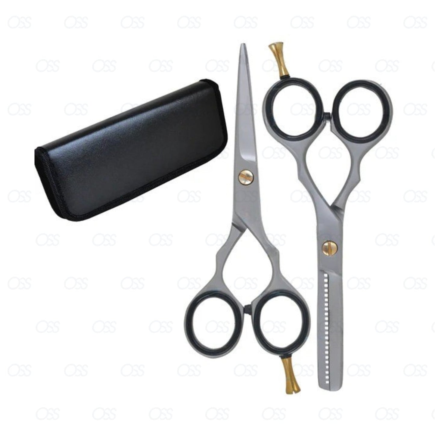 Professional Hairdressing Scissors Set Barber Hair Cutting Thinning Shears - 6 Inches