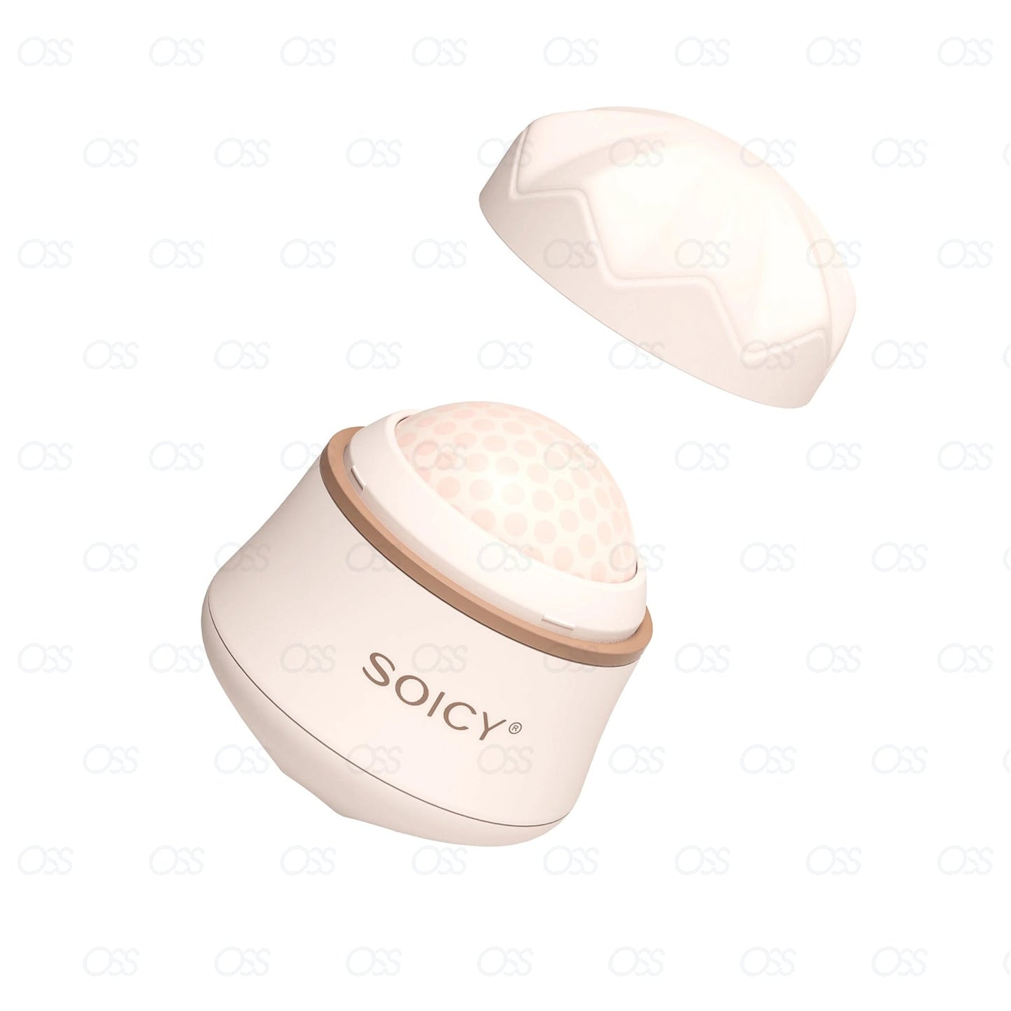 SOICY S50 SOICY Pink Ice Roller Facial Massager Skincare Rollers for Face & Eyes