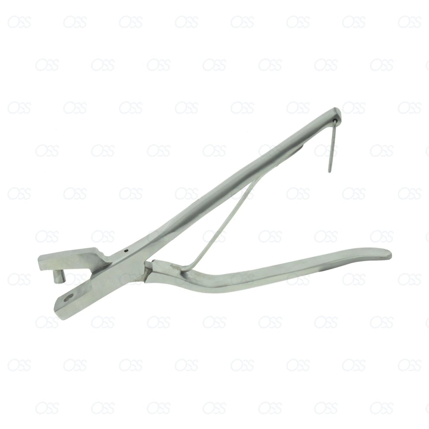 Sheep Cow Ear Notcher inches O Shape 13 mm 9.5" Veterinary Instrument