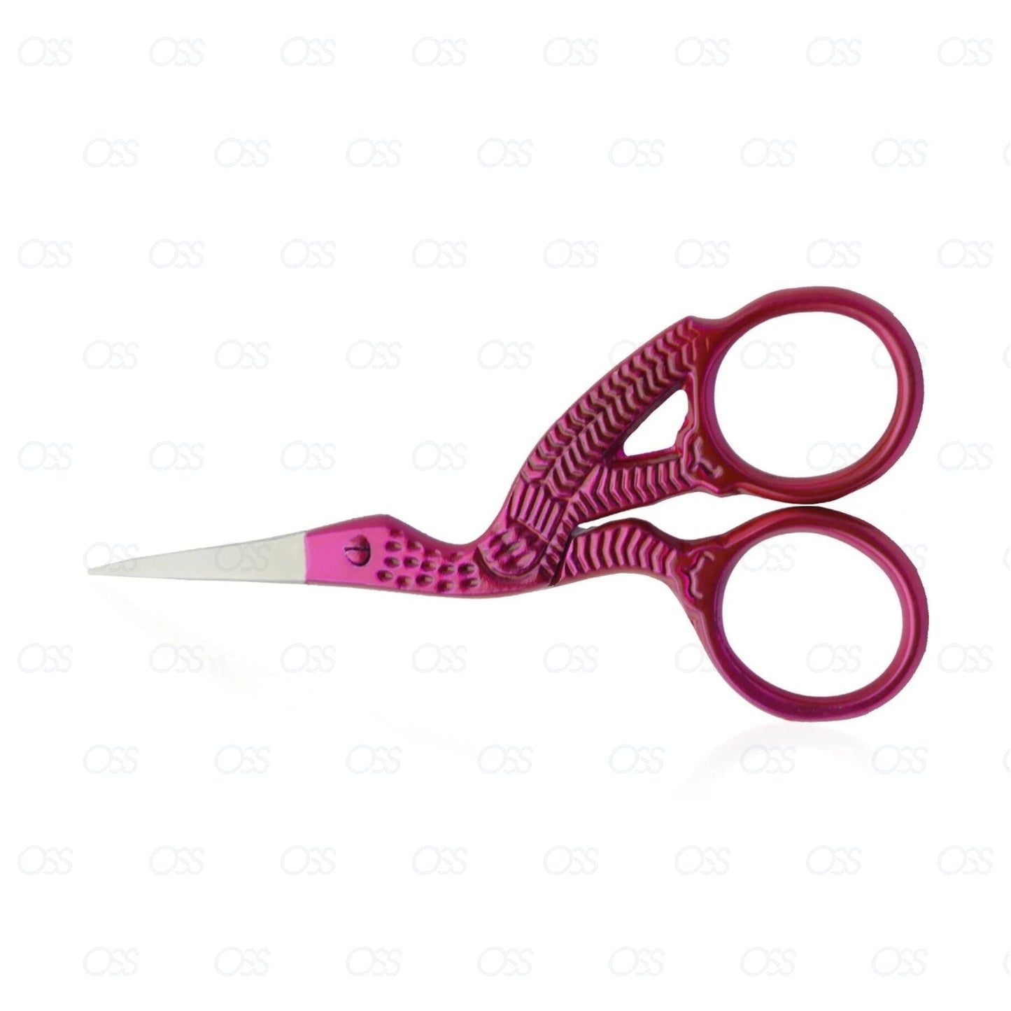 Stork Embroidery Scissors Eyebrow Sewing Knitting Thin Point Edge Colour