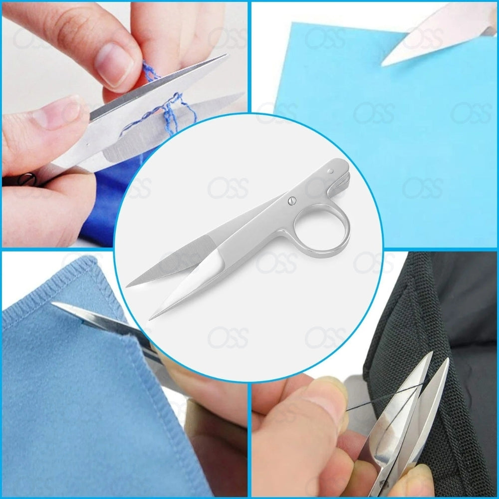 Thread Sewing Scissors Tailor Snipper Fishing Cord String Cutter Snip Smooth
