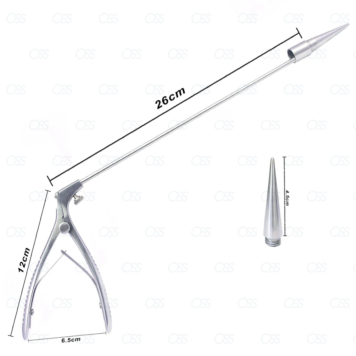 Hospitime Hemorrhoid Pile Gun Forceps