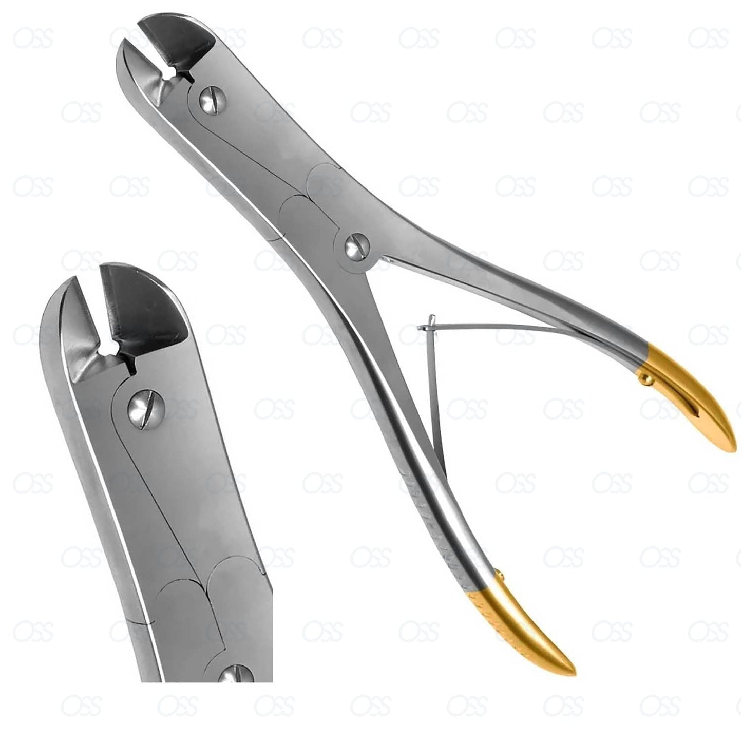Pin Wire Cutter Curved Jaw Orthopedic Surgical Instrument