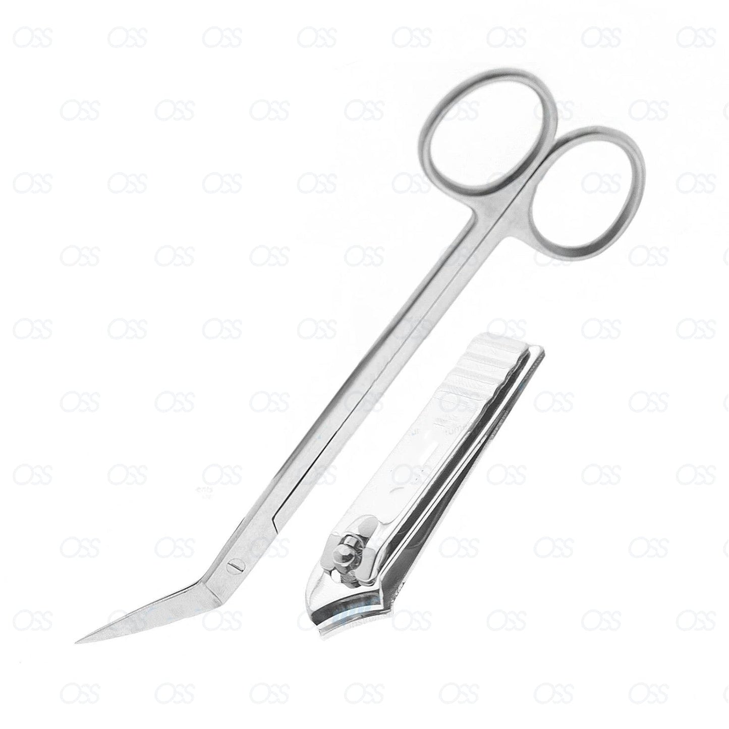 Kelly Toe Nail Scissors + Clippers Extra Long Reach Handle Pedicure Chiropody CE