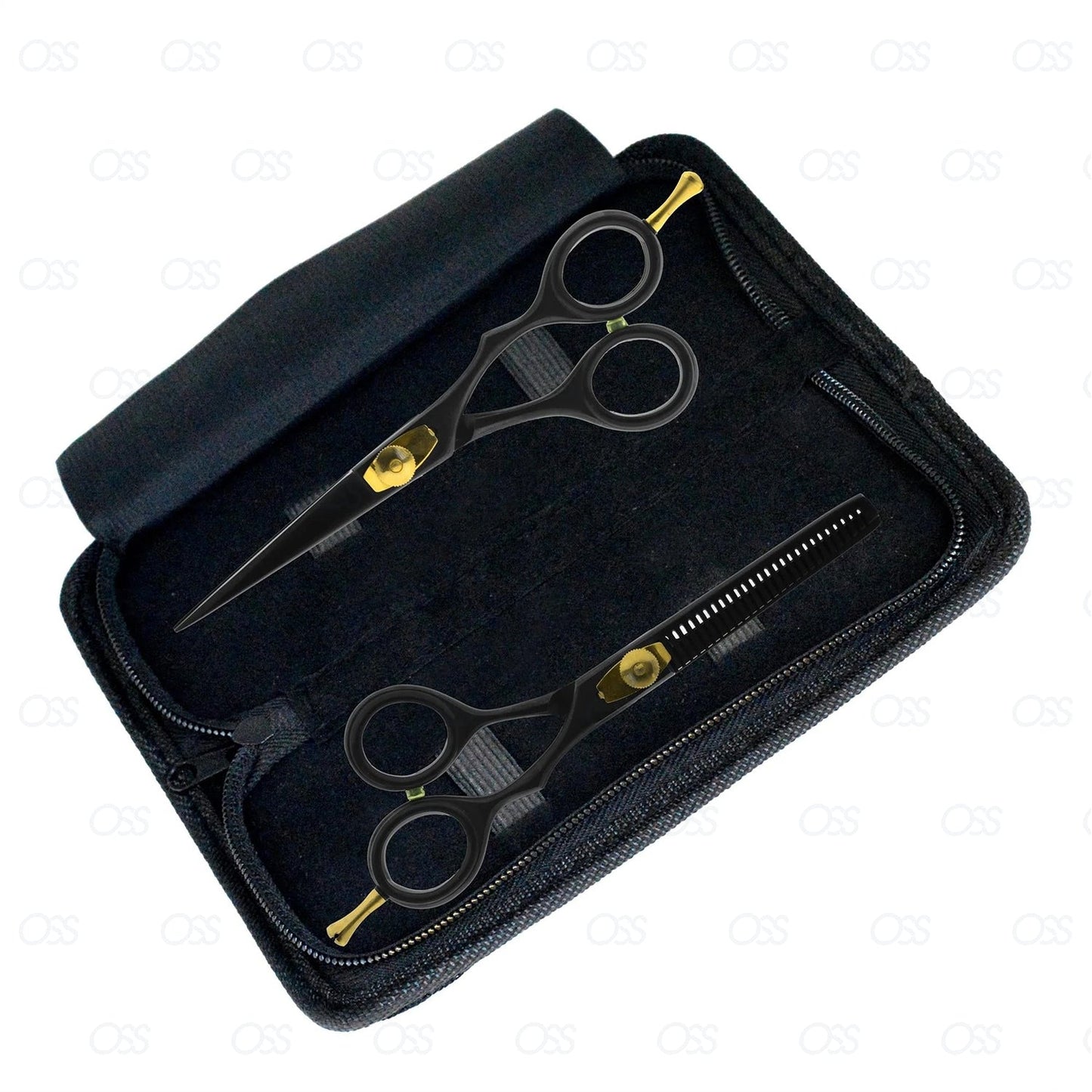 Hairdressing Scissors Barber Salon Hair Cutting & Thinning Shears Razor Sharp Set