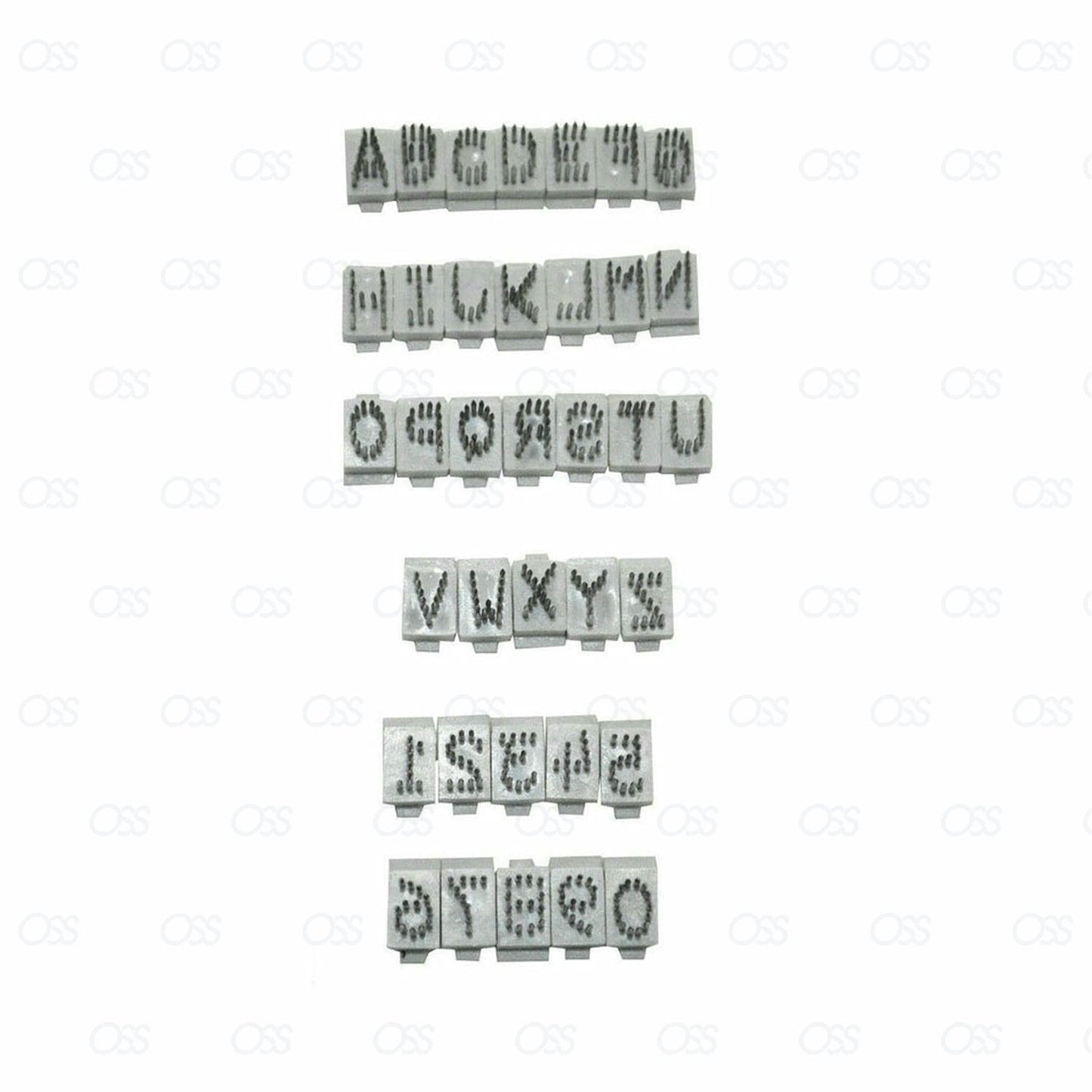 0 to 9 A to Z Tattoo Plier Veterinary Equipment Farming Sheepskin Cattle