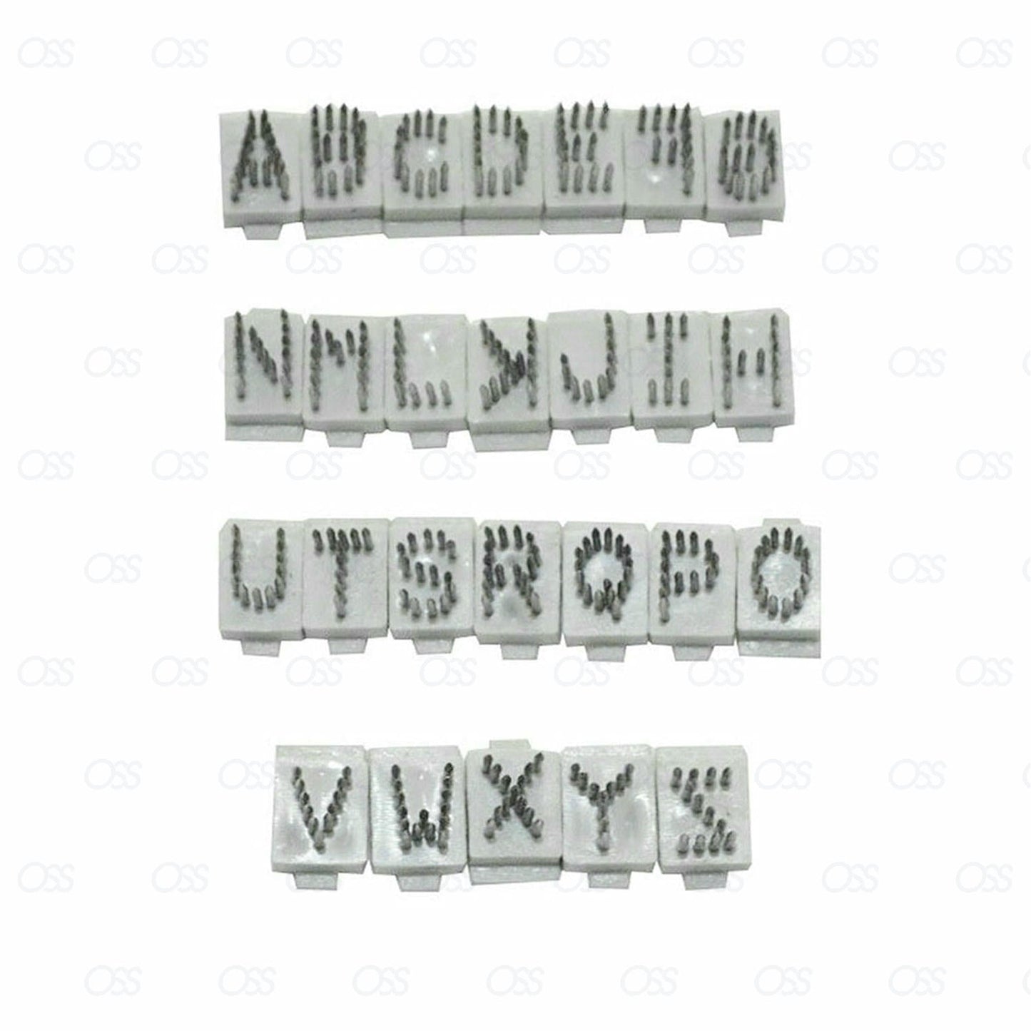 0 to 9 A to Z Tattoo Plier Veterinary Equipment Farming Sheepskin Cattle