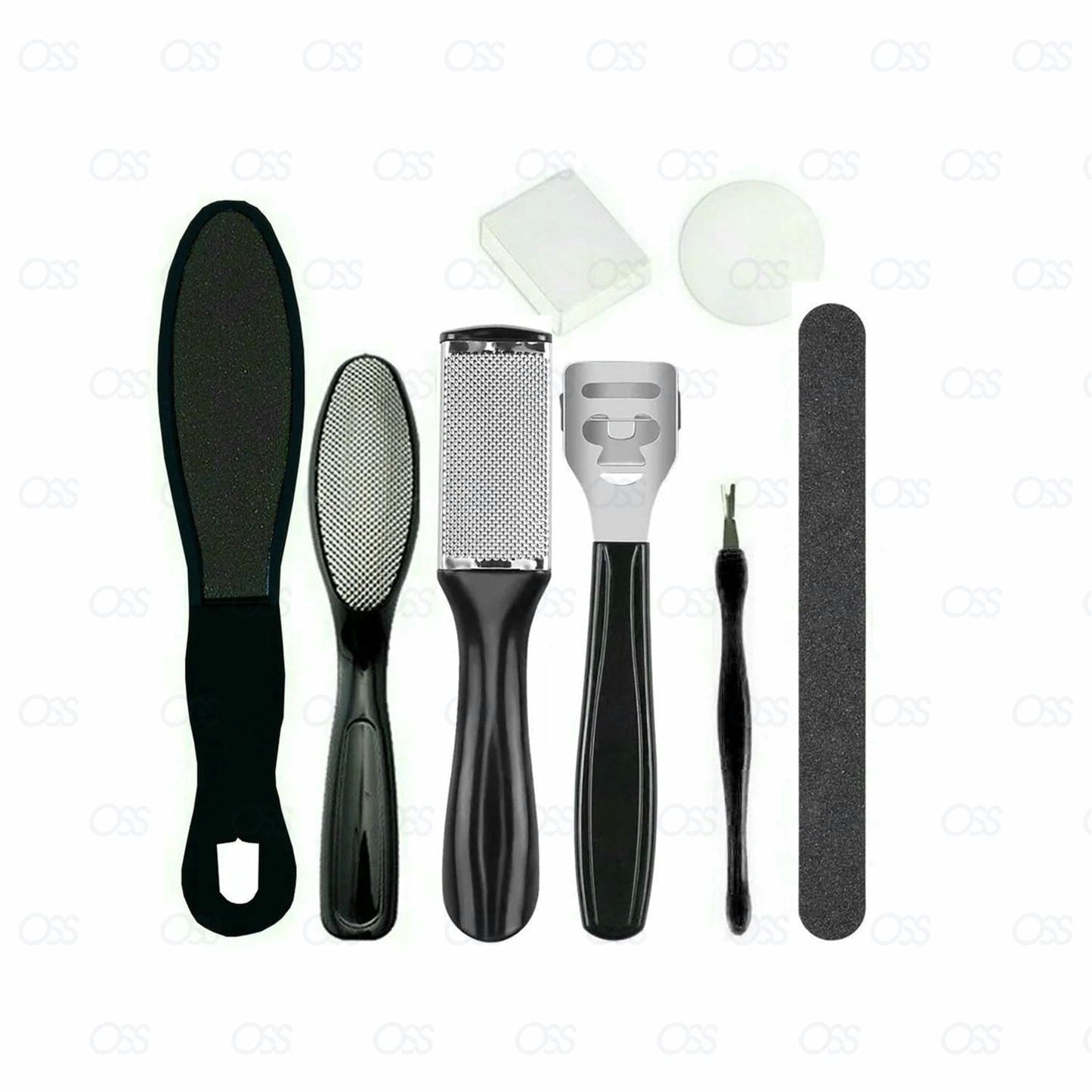 8 X Hard Dry Skin Remove Shaver Foot Pedicure Set Feet Blades Scraper Callus Kit