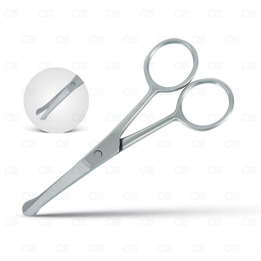 Nose Grooming Scissors Moustache Mustache Hair Trimming Baby Nail Scissors