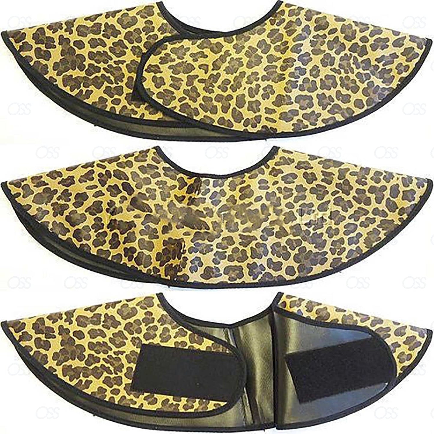 England Hairdressing Cutting Collar Faux Leather Capes & Gowns Salon Spa NEW