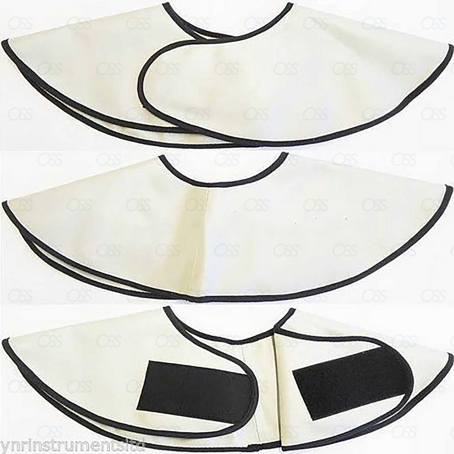England Hairdressing Cutting Collar Faux Leather Capes & Gowns Salon Spa NEW
