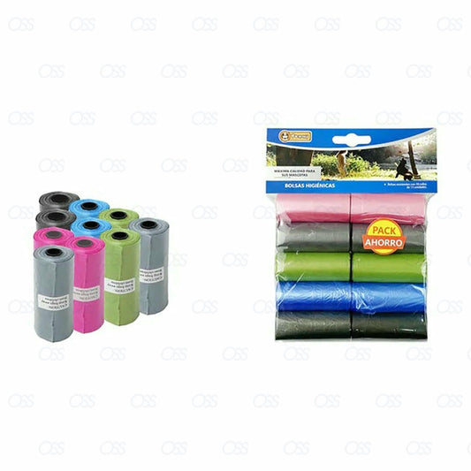 150 Multi-Colour Extra Thick Dog Waste Bags