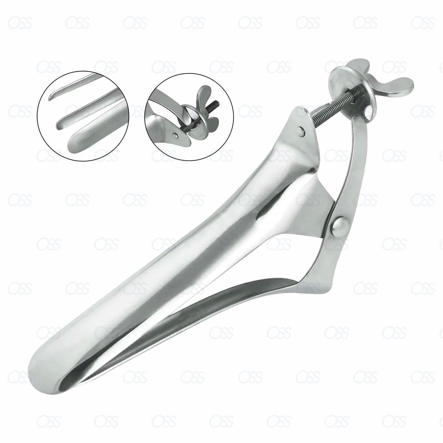 17" Polansky Vaginal Speculum for Mares, Cattle, Cow Ranch Dilator Equine Instruments