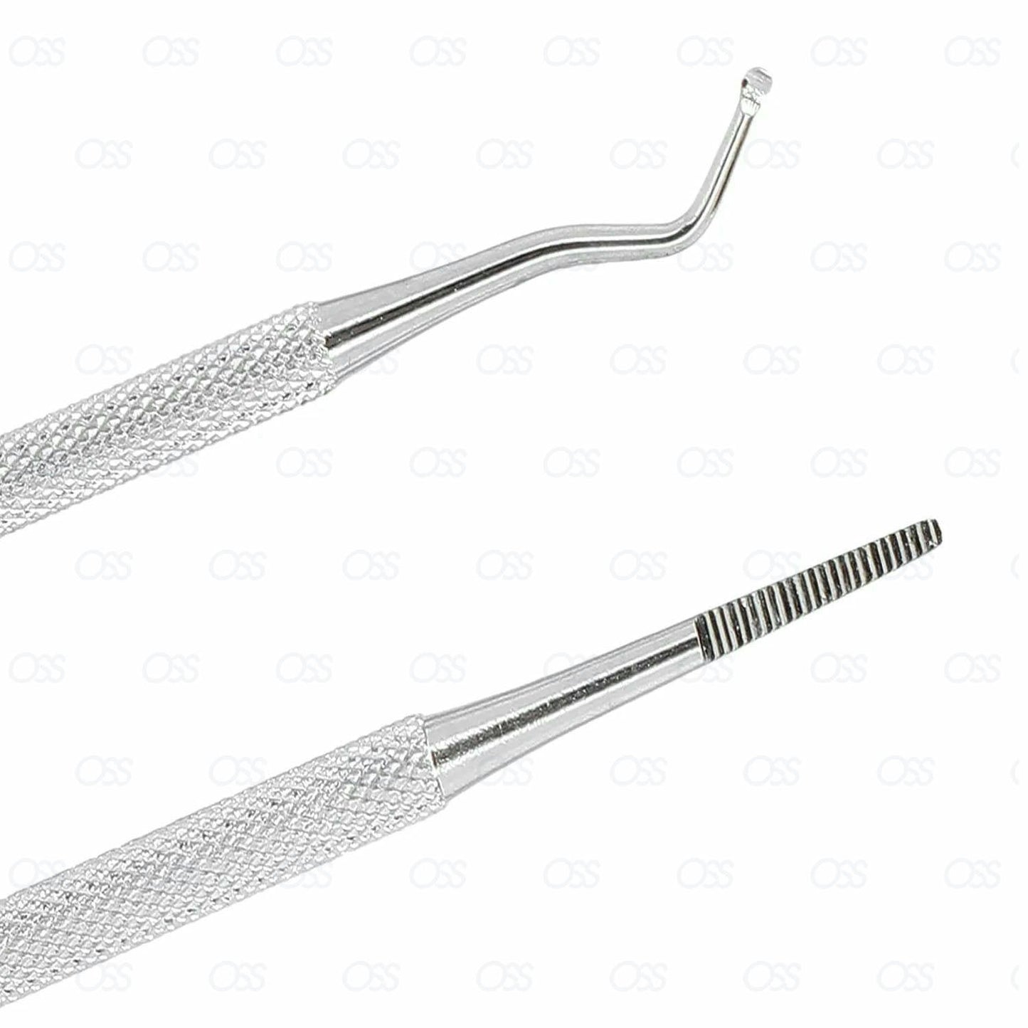 2pcs Toenail Cleaner Tools, Ingrown Toenail Tools, Stainless Steel Nail Picker Dual Ends Nail File, Toenail Cleaner Tools, Professional Safe Nail Treatment Pedicure Tool Kit